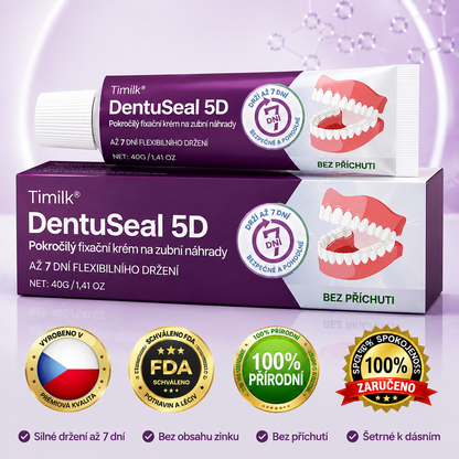 Timilk® DentuSeal 5D Advanced – flexibilní a polstrované uchycení až na 7 dní🎁