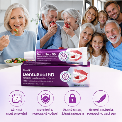 Timilk® DentuSeal 5D Advanced – flexibilní a polstrované uchycení až na 7 dní🎁