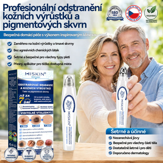 Oficiální značkový obchod | 💛💎Hiskin® 7denní odstraňovač skvrn a pigmentových skvrn (Bezbolestný rollerball bez jizev)