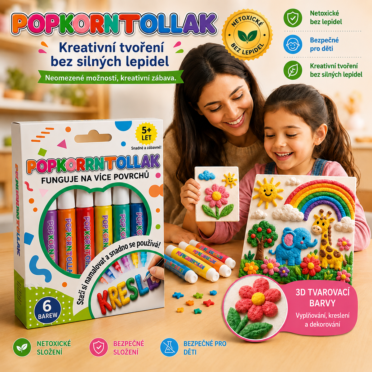 Ušetřete 50 % při dnešní objednávce 丨 CleraNaure® 3D Relief Art Pen – Proměňte své ploché kresby v hmatové 3D umění🎁